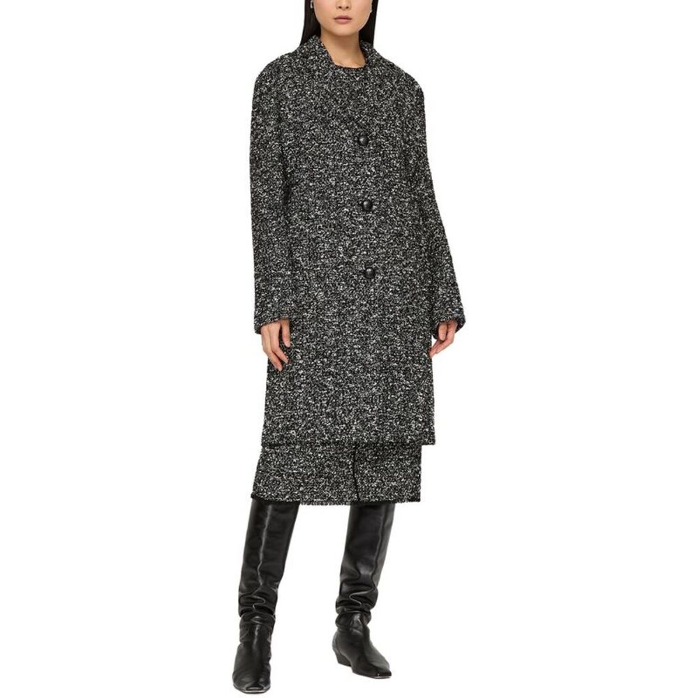 Lafayette 148 New York Womens Wool-Blend Coat
